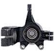 Front, Passenger Side Steering Knuckle, Without Backing Plate, With Bearing, Without Dust Shield