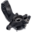 Front, Driver Side Steering Knuckle, Without Backing Plate, With Bearing, Without Dust Shield