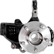 Front, Driver Side Loaded Knuckle, Without Backing Plate, With Bearing