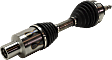Front, Passenger Side Axle Assembly, 4WD, Supplied with Standard Neoprene Outboard Boot