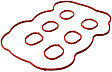 Intake Plenum Gasket, 6 Cyl., 3.8L Engine