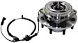 Front, Driver or Passenger Side Wheel Hub, With Bearing, 8 x 6.69 in. Bolt Pattern, 4WD
