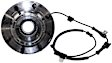 Front, Driver or Passenger Side Wheel Hub, With Bearing, 8 x 6.69 in. Bolt Pattern, 4WD