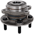 Front or Rear, Driver or Passenger Wheel Hub, 5 Lugs, With Bearing, AWD/FWD, 5 x 4.25 in. Bolt Pattern