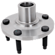 Front, Driver or Passenger Side Wheel Hub, 5 Lugs, With Bearing