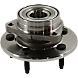 Front, Driver or Passenger Side Wheel Hub, With Bearing, 5 x 5.31 in. Bolt Pattern, 4WD
