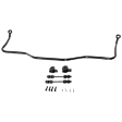 Rear Sway Bar Kit, Steel, 0.6 in., Non-Adjustable, Black