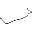 Rear Sway Bar Kit, Steel, 0.6 in., Non-Adjustable, Black