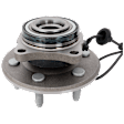 Rear, Driver or Passenger Side Wheel Hub, With Bearing, With Sensor, 6 x 5.32 in. Bolt Pattern, 8 Cyl., 5.4L Engine