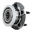 Rear, Driver or Passenger Side Wheel Hub, with Bearing, with Rear Disc Brake