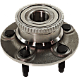 Rear, Driver or Passenger Side Wheel Hub, With Bearing, With Sensor, 5 x 4.25 in. Bolt Pattern, 6 Cyl., 3.0L Engine