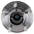 Rear, Driver or Passenger Side Wheel Hub, With Bearing, With Sensor, For Models With Parking Assist