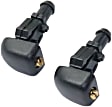Driver and Passenger Side Windshield Washer Nozzles