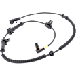 Front, Driver or Passenger Side ABS Speed Sensor, Wheel Mounted, For Models With Monobeam Suspension