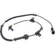 Front, Driver or Passenger Side ABS Speed Sensor, Wheel Mounted, For Models With Monobeam Suspension
