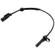 Rear, Driver or Passenger Side ABS Speed Sensor, Wheel Mounted, For Models With Single Rear Wheels