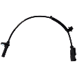 Rear, Driver or Passenger Side ABS Speed Sensor, Wheel Mounted, For Models With Single Rear Wheels