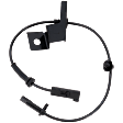Front, Driver Side ABS Speed Sensor, Wheel Mounted