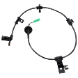 Rear, Driver Side ABS Speed Sensor, Spindle Mounted, For Models Without Automated Parking Assist