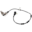 Front, Passenger Side ABS Speed Sensor, Wheel Mounted