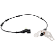 Front, Passenger Side ABS Speed Sensor, Wheel Mounted