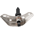Front, Passenger Side ABS Speed Sensor, Wheel Mounted