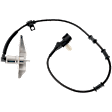 Front, Passenger Side ABS Speed Sensor, Wheel Mounted, 90 Degree Angle