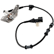 Front, Passenger Side ABS Speed Sensor, Wheel Mounted, 90 Degree Angle