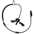 Front, Passenger Side ABS Speed Sensor, Spindle Type