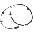 Rear, Passenger Side ABS Speed Sensor, Spindle Type, For Models With Stability Control