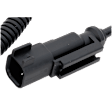 Rear, Passenger Side ABS Speed Sensor, Spindle Type, For Models With Stability Control