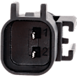 Rear, Passenger Side ABS Speed Sensor, Spindle Type, For Models With Stability Control