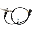 Front, Passenger Side ABS Speed Sensor, Spindle Mounted