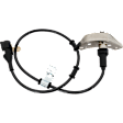 Front, Passenger Side ABS Speed Sensor, Spindle Mounted