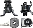 Front and Rear, Driver and Passenger Side Motor Mount, Kit