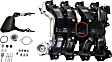Upper Intake Manifold, 8 Cyl., 4.6L Engine, Black, Plastic, With Thermostat and Bracket