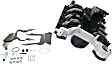 Upper Intake Manifold, 8 Cyl., 4.6L Engine, 14.5 in. Manifold Height, Alternator Mount, EGR Ready, 8 ports, 61 x 46 mm Port Outlet Dimensions, Includes Throttle Body, Thermostat and Bracket