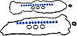 2012 Ford Fusion - Valve Cover Gasket, 3.0L 6Cyl