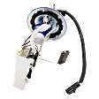 Fuel Pump, With Fuel Sending Unit, Front, 4.6L/5.4L/6.8L Engines, 3 Tube Port, With Secondary Fuel Port