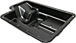 Transmission Pan, Black, Steel