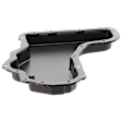 Oil Pan, Black, Steel