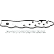 2010 Ford F-150 Lariat - Passenger Side Valve Cover, 4.6L 8Cyl, With Gasket