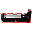 Driver Side Valve Cover, 4.0L Engine, Includes Gasket and Bolts