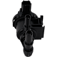 Vapor Canister Purge Valve, 2.69 in. Length, 0.31 in. Connector Hose ID and Vacuum Connector Diameter, 0.25 ID Inlet, 0.31 in. OD Port 1 and 2, Rectangle Connector, Plastic Housing Material	