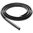 Weatherstrip Seal - Rear, Passenger Side, Direct Fit, Sold Individually