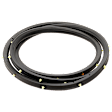 Weatherstrip Seal - Rear, Passenger Side, Direct Fit, Sold Individually
