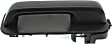 2015 Ford F-150 - Front, Passenger Side Smooth Black Exterior Door Handle, Without Key Hole, Standard Cab Pickup