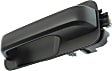 2015 Ford F-150 - Front, Passenger Side Smooth Black Exterior Door Handle, Without Key Hole, Standard Cab Pickup