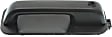 Front, Driver Side Exterior Door Handle, Smooth Black, With Key Hole, Without Power Lock