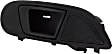 Front, Passenger Side Interior Door Handle, Textured Black, without Door Lock Hole, without Power Window Switch Hole, S Model, 4 Cyl., 1.6L Engine